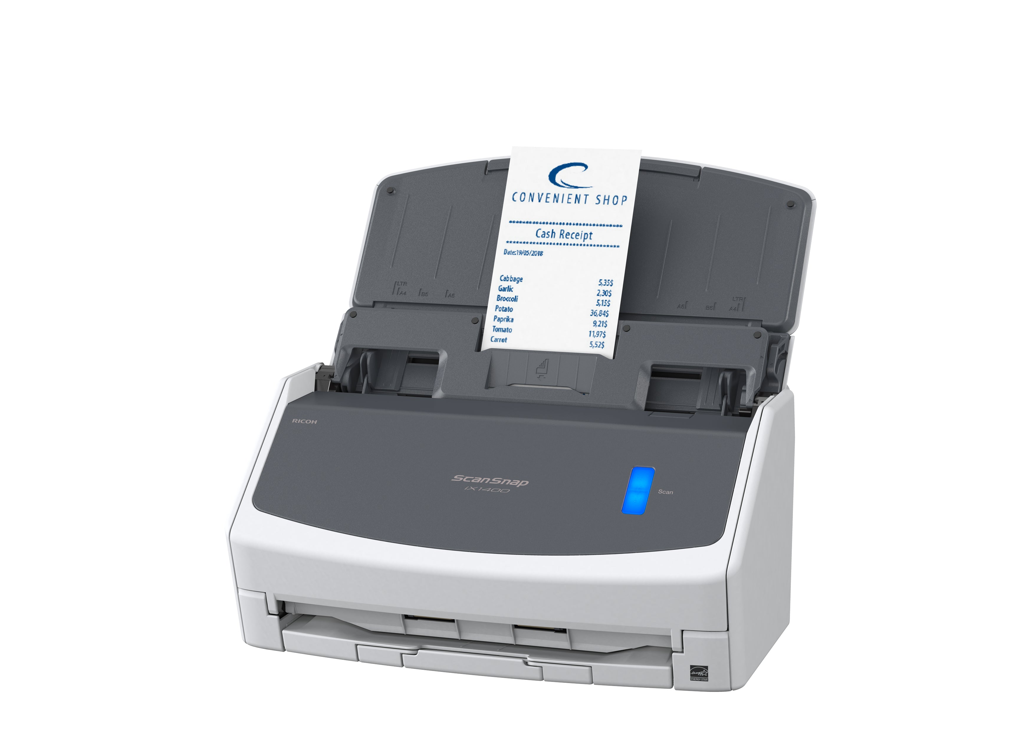  nSnap iX1400 ADF-skanner 600 x 600 DPI A4 Vit Ricoh PA03820-B001 4939761311833 Skannrar   ScanSnap iX1400 www.electricalstuf