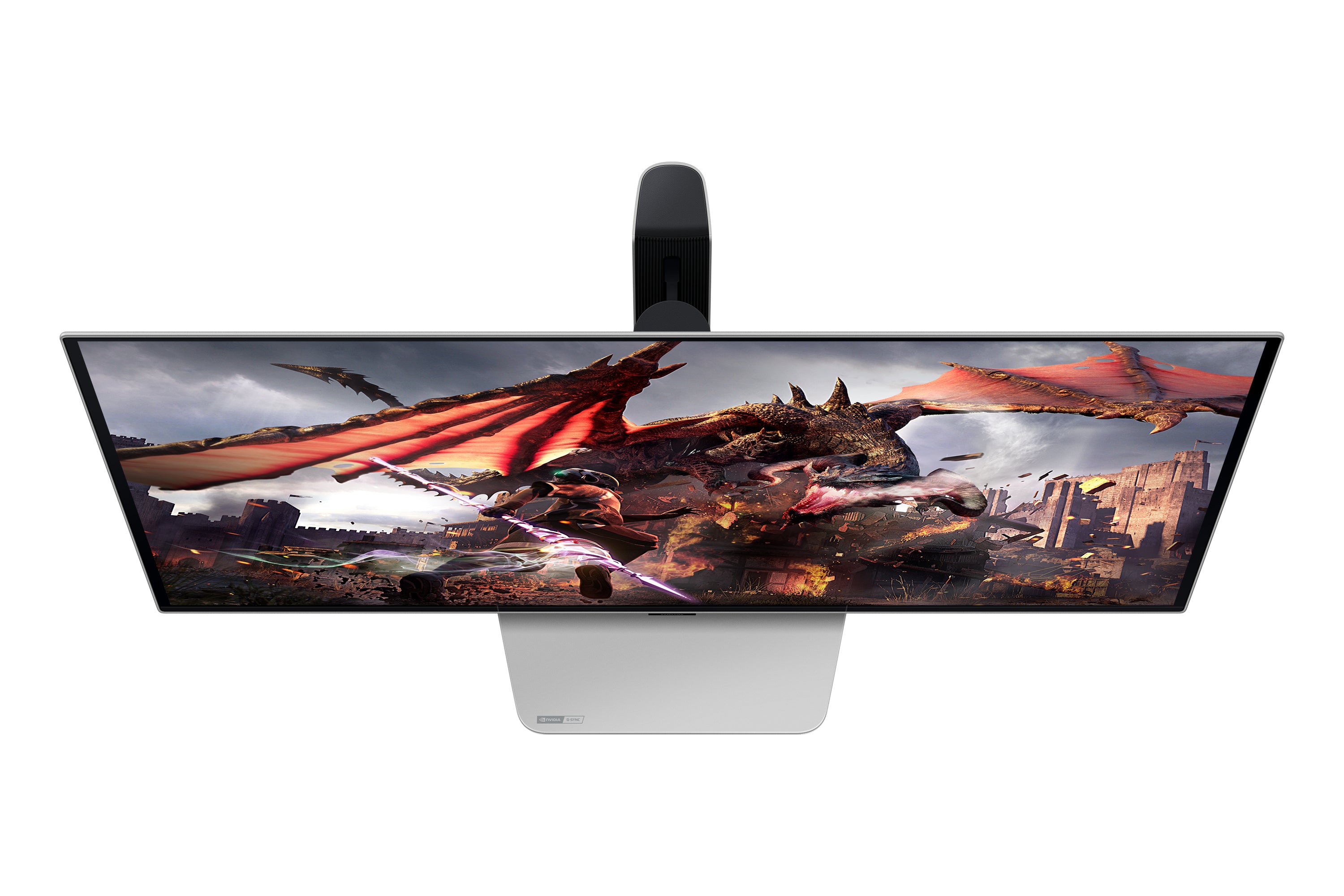  pc-skärmar 81,3 cm (32") 3840 x 2160 pixlar 4K Ultra HD OLED Silver Samsung LS32DG802SUXDU 8806095503189 Platta Pc-Skärmar O