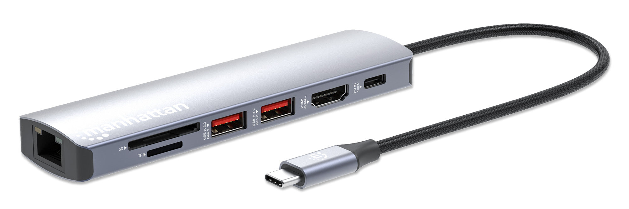  www.electricalstuff.se ElectricalStuff.se   Manhattan 153966 dockningsstationer för bärbara datorer Kabel USB 3.2 Gen 2 (3.1