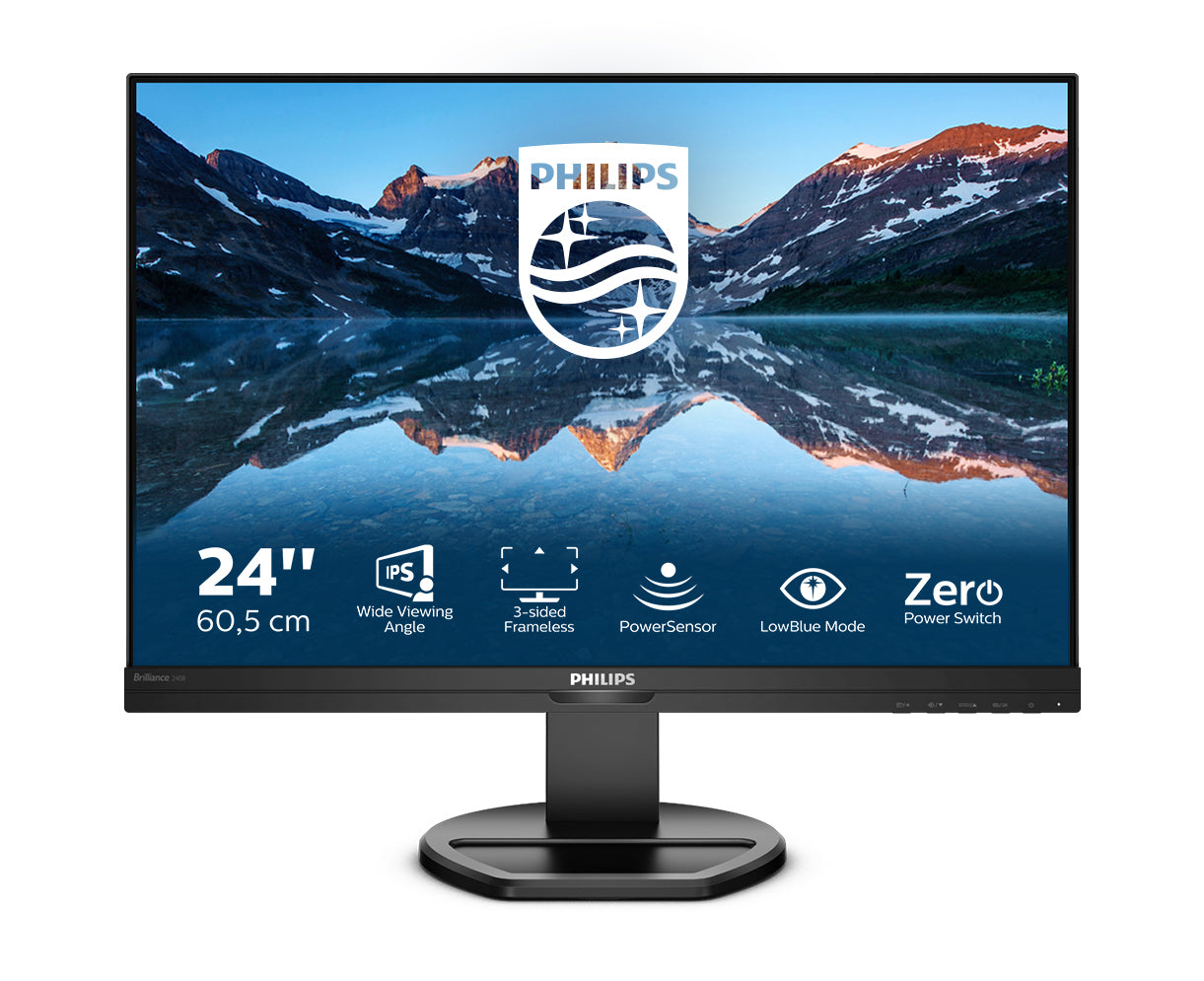  XGA LED Svart Philips 240B9/00 8712581772376 Platta Pc-Skärmar B Line  240B9/00 www.electricalstuff.se ElectricalStuff.se   