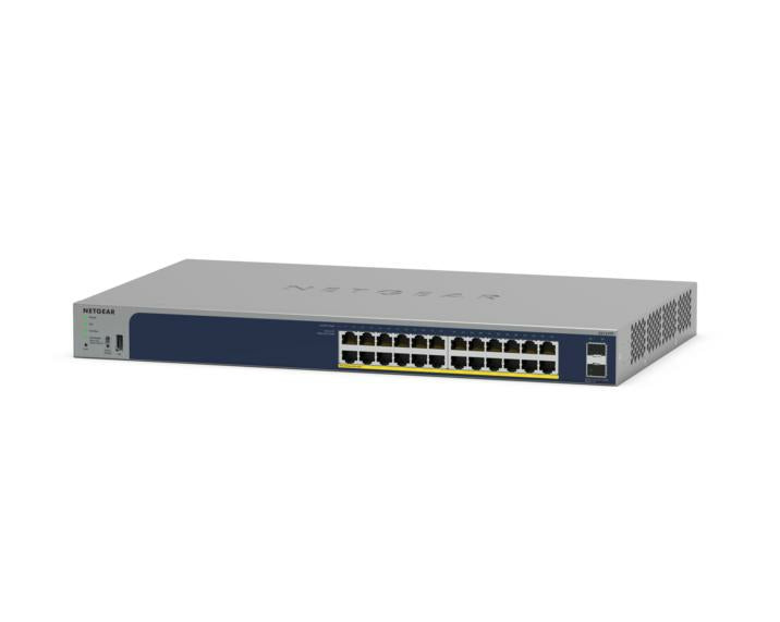  www.electricalstuff.se ElectricalStuff.se   NETGEAR GS724TPv3 hanterad L2 Gigabit Ethernet (10/100/1000) Strömförsörjning vi