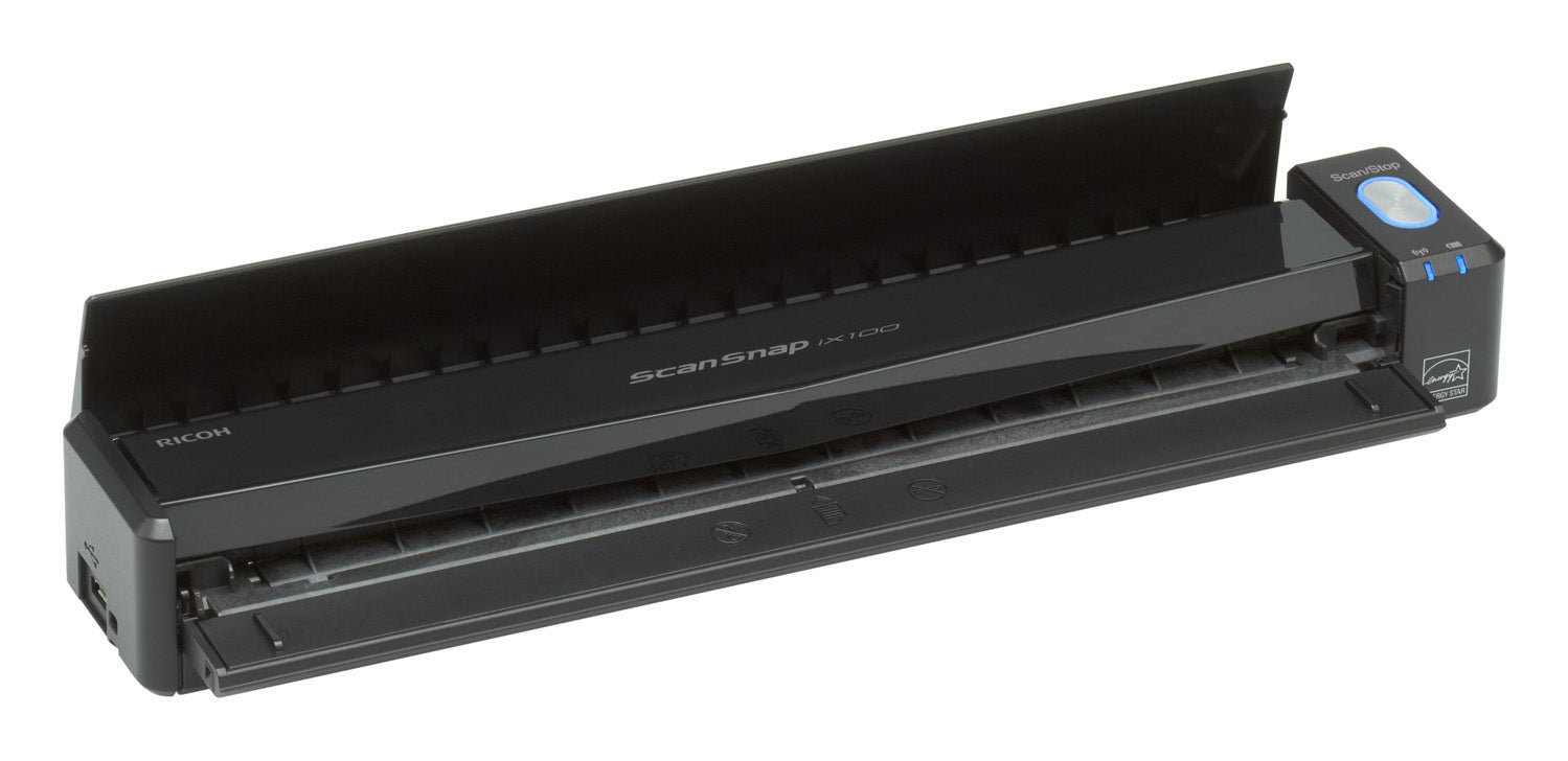  8-B001 4939761307195 Skannrar   ScanSnap iX100 www.electricalstuff.se ElectricalStuff.se   Ricoh ScanSnap iX100 CDF + arkmat
