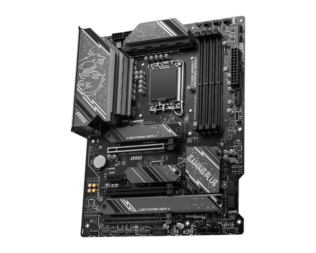   moderkort Intel Z790 LGA 1700 ATX MSI Z790 GAMING PLUS WIFI 4711377134712 Moderkort   Z790 GAMING PLUS WIFI www.electricals
