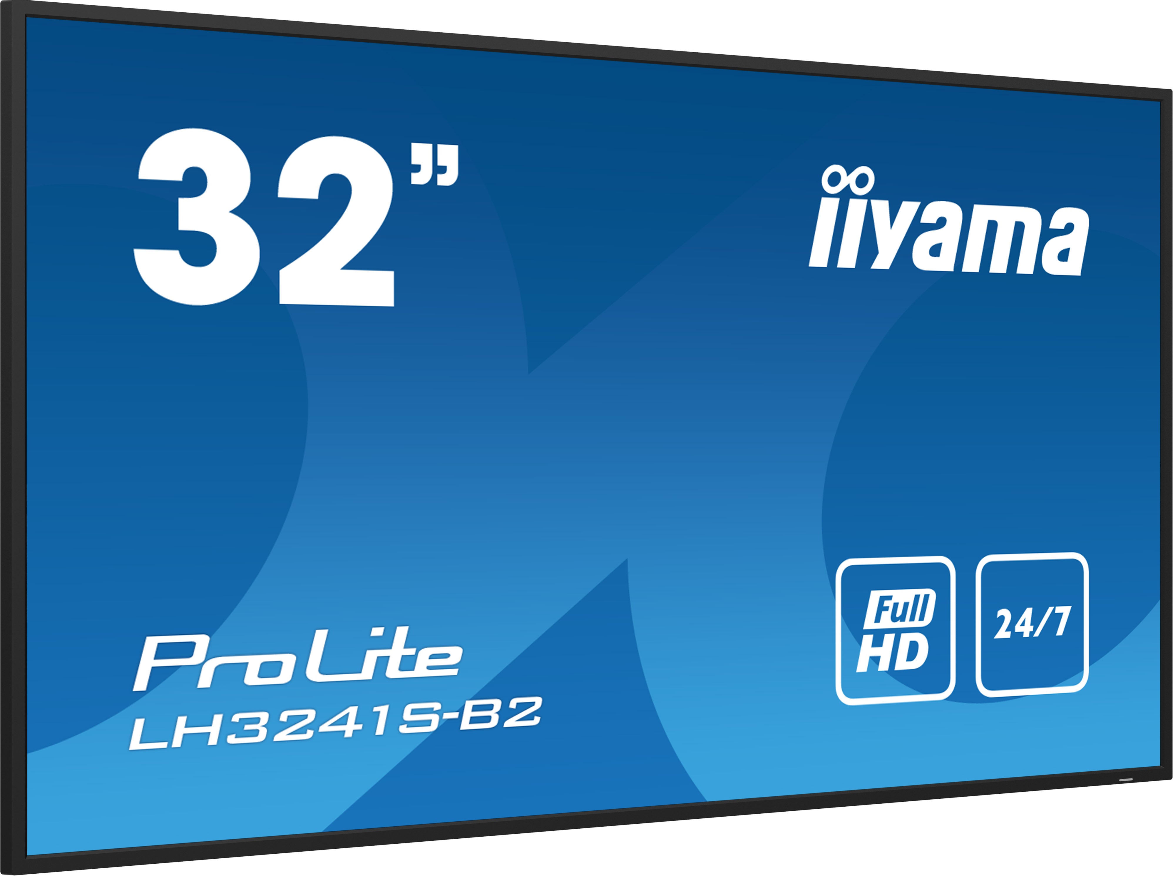  B2 skyltställ Kioskdesign 80 cm (31.5") LED 350 cd/m² Full HD Svart 24/7 iiyama LH3241S-B2 4948570123506 Skyltställ   LH3241