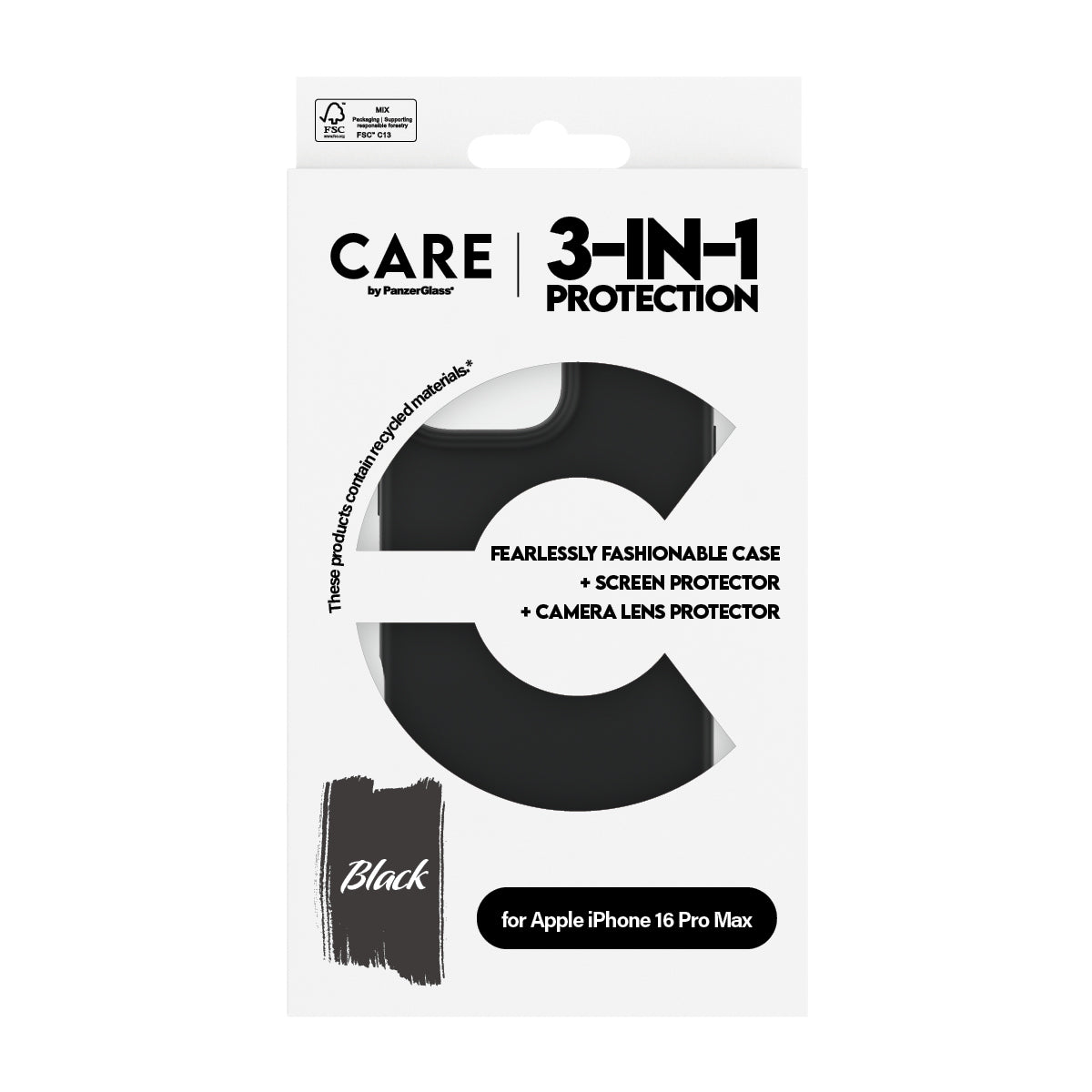  CARE by PG3-in-1 Bundle iPhone16 6.9 Pro PanzerGlass B1396+95878+95891 5715685004940 Övrigt   CARE by PG3-in-1 Bundle iPhone