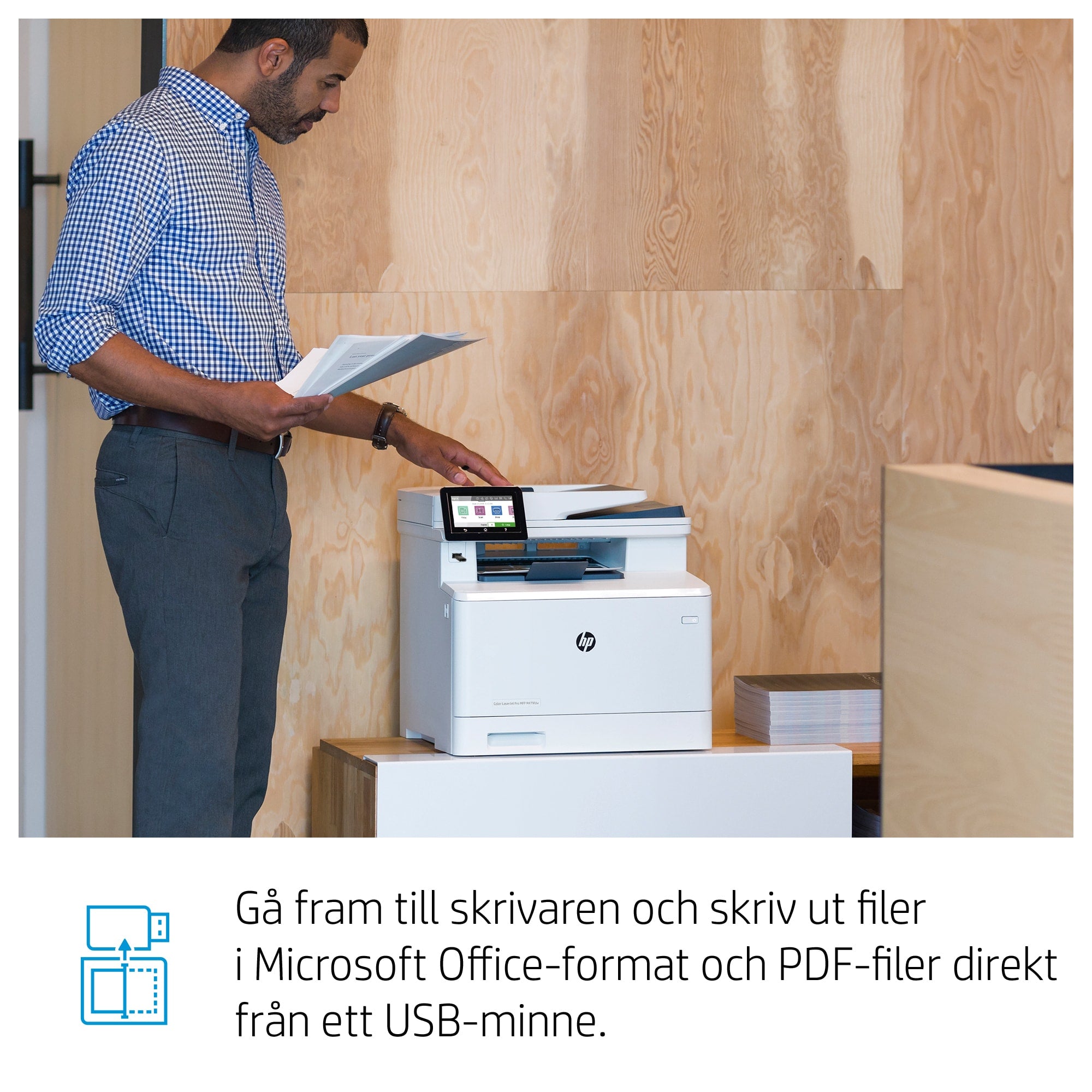  krivare Color LaserJet Pro  HP Color LaserJet Pro MFP M479fnw, Skriv ut, kopiera, skanna, fax, e-post, Skanna till e-post/PD