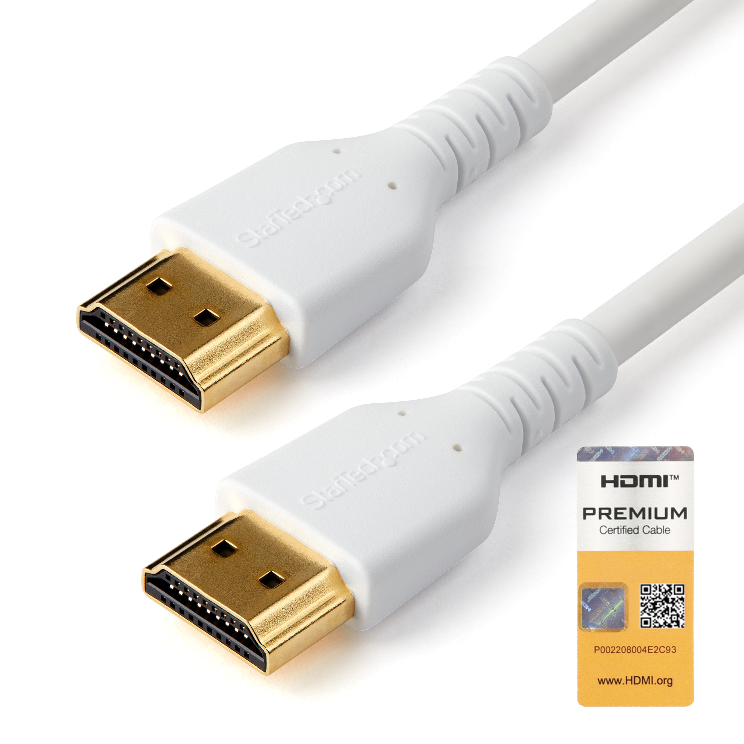  www.electricalstuff.se ElectricalStuff.se   StarTech.com 2 m premium höghastighets HDMI-kabel med Ethernet - 4K 60 Hz StarTe