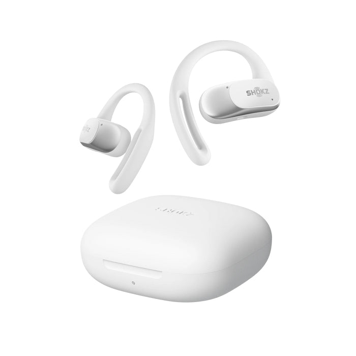  etooth Vit SHOKZ T511-ST-WT 0810092678670|810092678670 Hörlurar och Headsets   OpenFit Air, weiss www.electricalstuff.se Ele