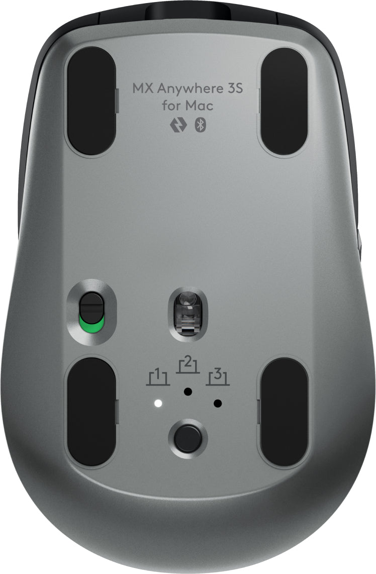   + Bluetooth laser 8000 DPI Logitech 910-006947 5099206111738 Datormöss   MX Anywhere 3S for Mac www.electricalstuff.se Elec