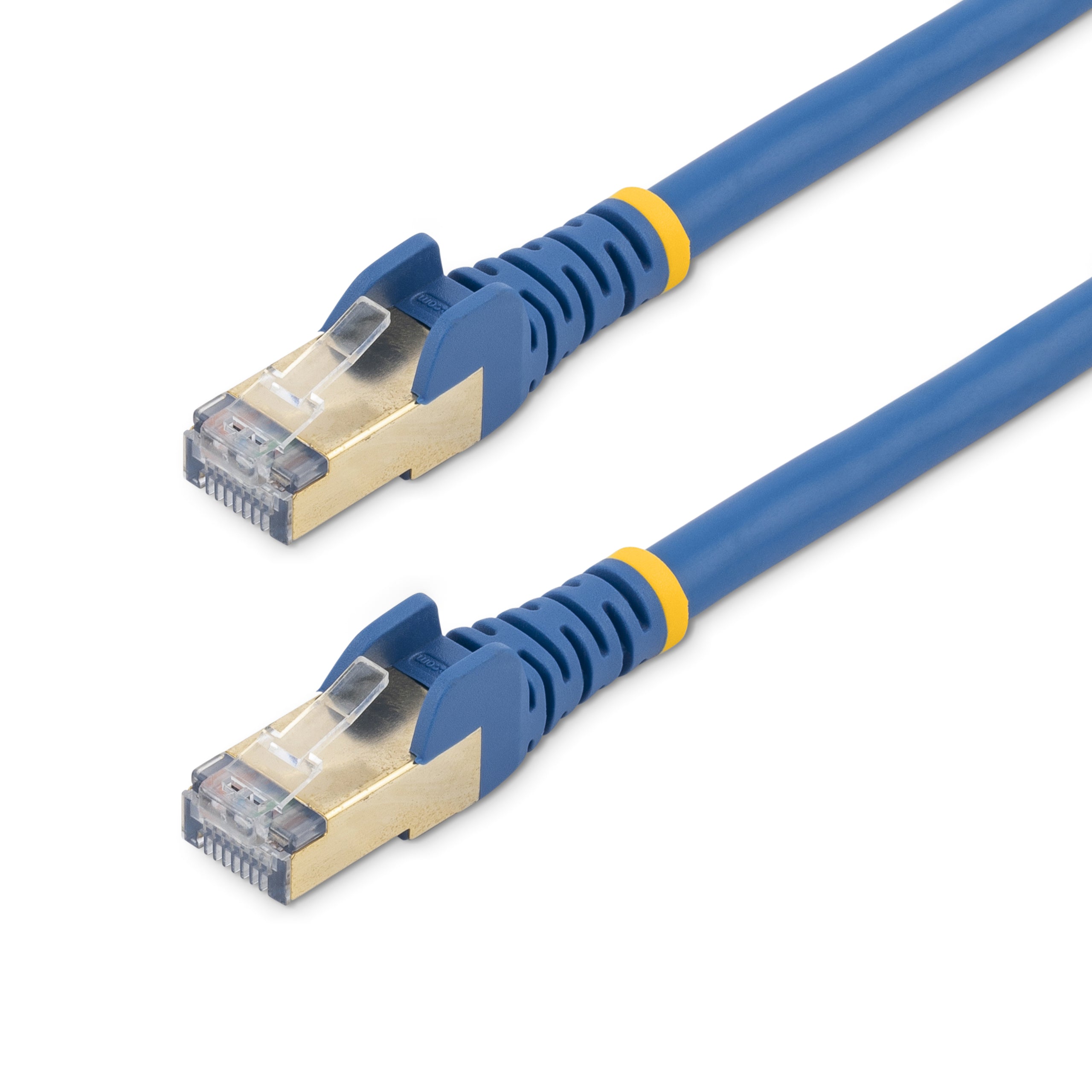  73253 Nätverkskablar   Cat6a Ethernet-kabel - skärmad (STP) - 1 m, blå www.electricalstuff.se ElectricalStuff.se   StarTech.