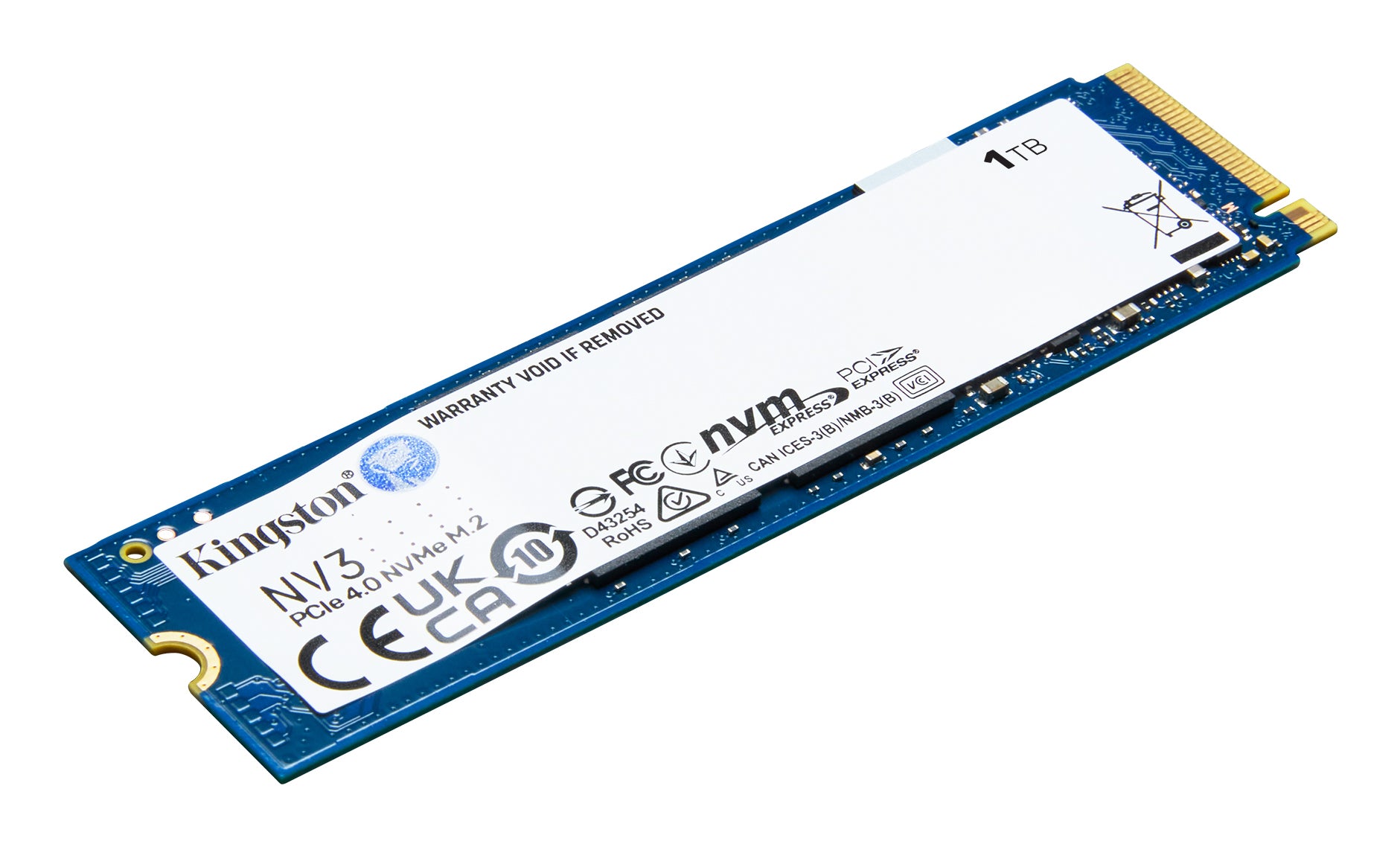  www.electricalstuff.se ElectricalStuff.se   Kingston Technology NV3 1 TB M.2 PCI Express 4.0 NVMe 3D NAND Kingston Technolog
