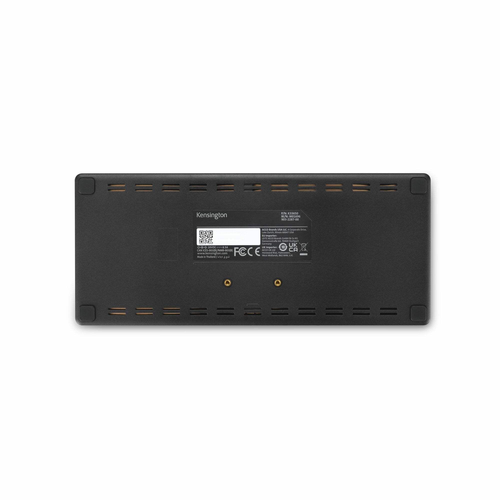     SD4781P www.electricalstuff.se ElectricalStuff.se   Kensington SD4781P Kabel USB 3.2 Gen 2 (3.1 Gen 2) Type-C Svart Kensi