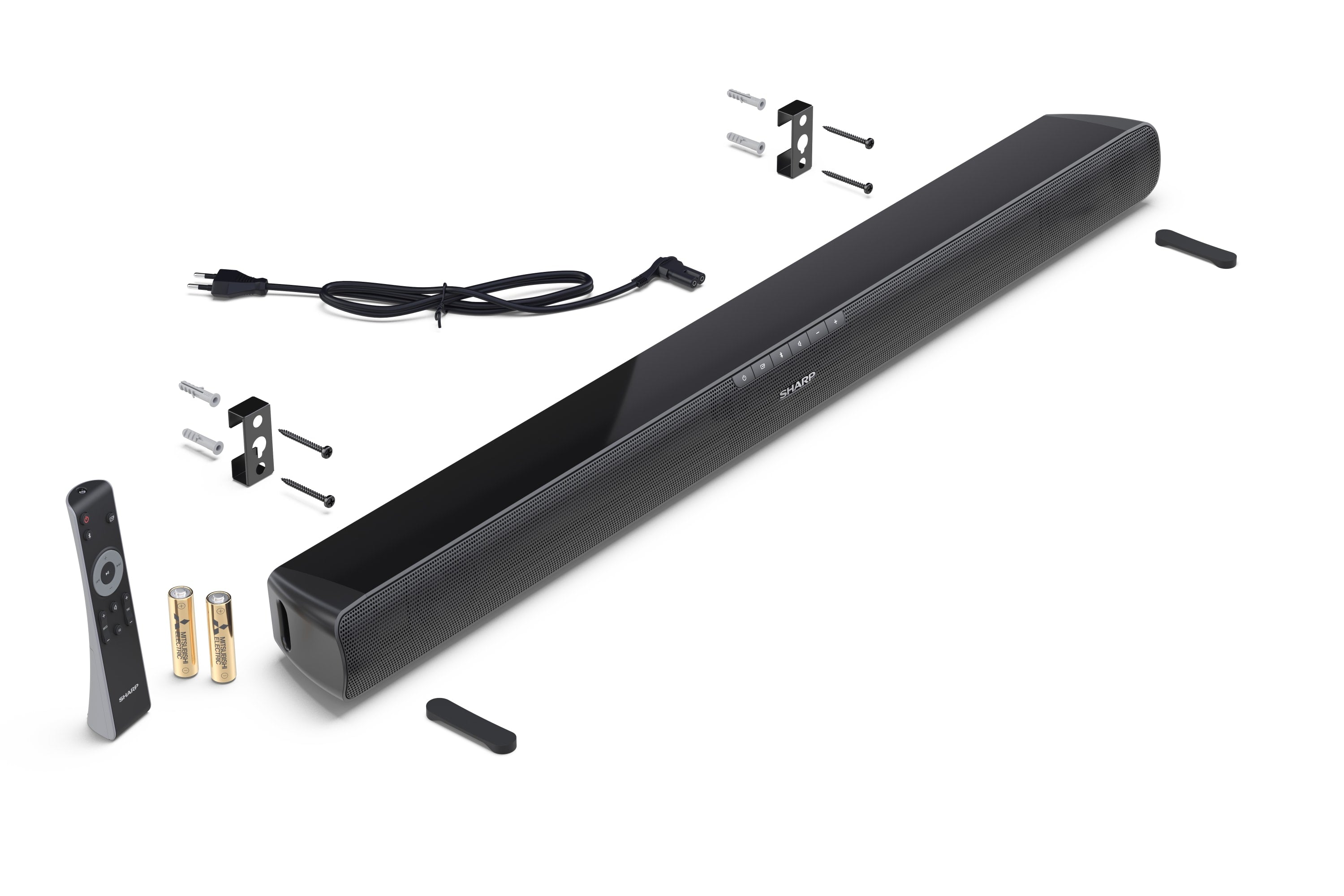  alStuff.se   Sharp HT-SB100 soundbar-högtalare Svart 2.0 kanaler 75 W Sharp HT-SB100 4974019216522 Soundbar-Högtalare   HT-S