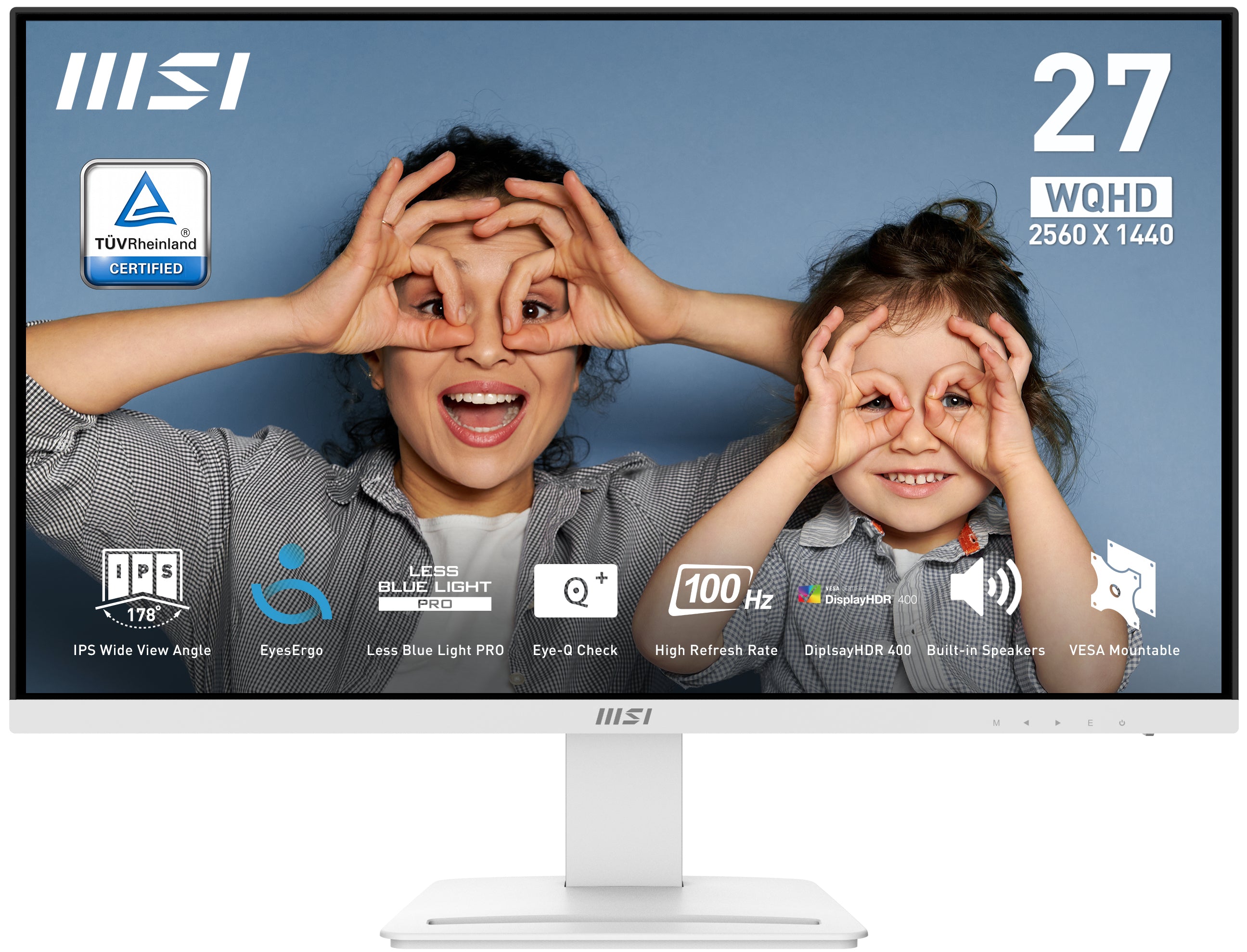  www.electricalstuff.se ElectricalStuff.se   MSI Pro MP273QW E2 platta pc-skärmar 68,6 cm (27") 2560 x 1440 pixlar Wide Quad 