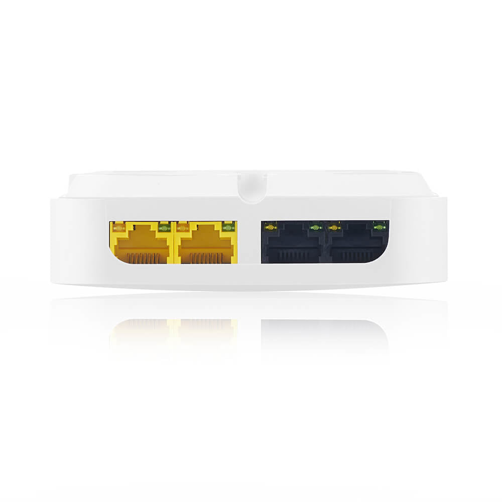  WAX300H 2400 Mbit/s Vit Strömförsörjning via Ethernet (PoE) stöd Zyxel WAX300H-EU0101F 4718937632237 Access-Punkter För Tråd