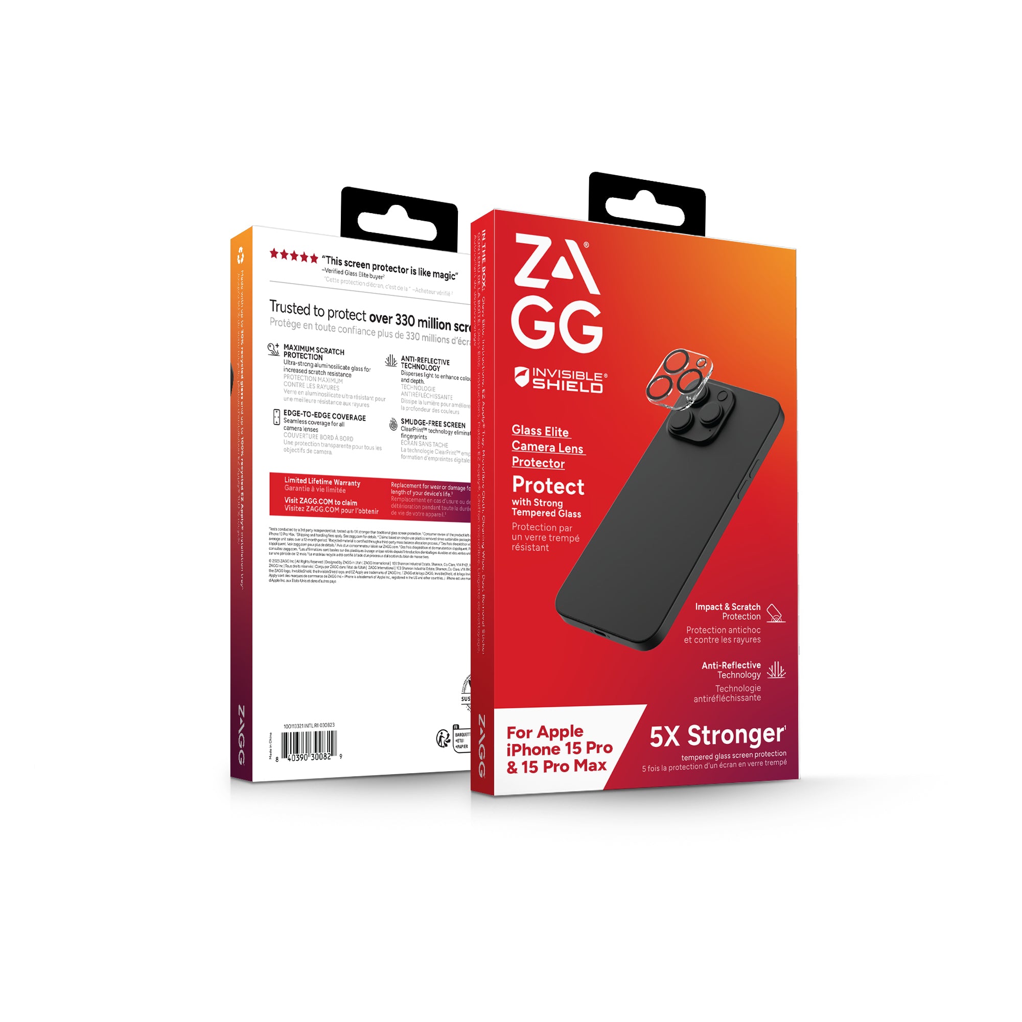  alStuff.se   InvisibleShield IS -Glass Elite Camera-Apple- iPhone 15 Pro / 15 Pro Max-FG-INTL ZAGG 100113321 0840390300829|8