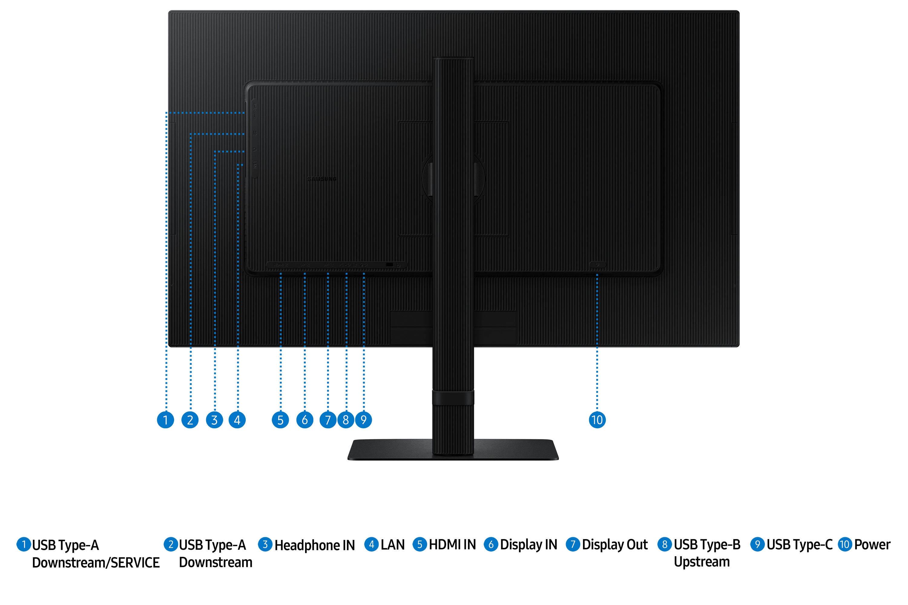  D Svart Samsung LS27D600UAUXEN 8806095524658 Platta Pc-Skärmar ViewFinity S6 S60UD www.electricalstuff.se ElectricalStuff.se