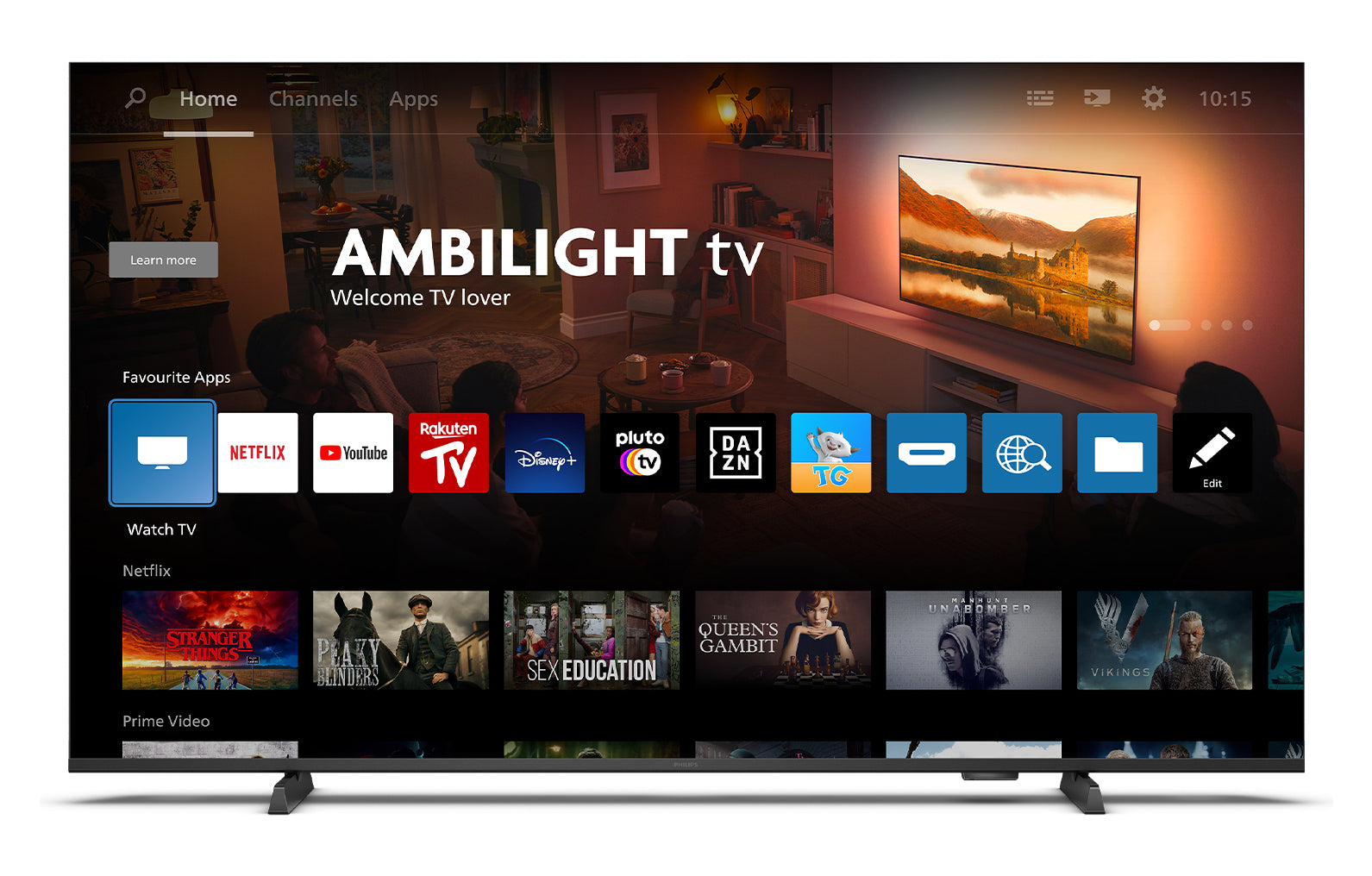  ltra HD Smart-TV Wi-Fi Svart Philips 50PUS8009/12 8718863041130 TV-apparater   50PUS8009 www.electricalstuff.se ElectricalSt