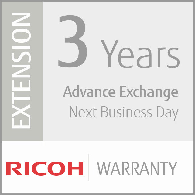  www.electricalstuff.se ElectricalStuff.se   Ricoh 3 Year Extended Warranty (Departmental) 3 År Ricoh U3-EXTW-DEP 50321402008