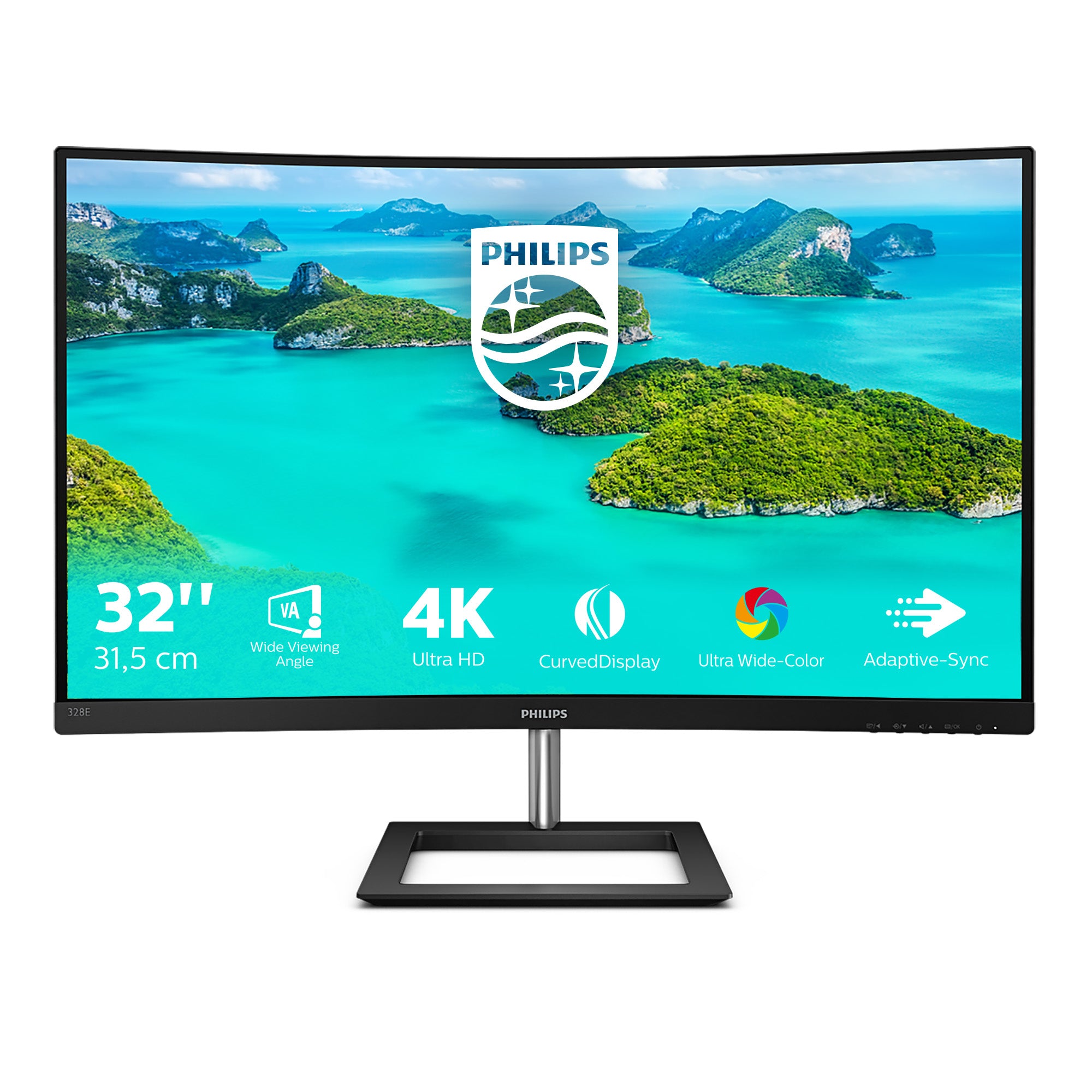   HD LCD Svart Philips 328E1CA/00 8712581758516|5715063348260 Platta Pc-Skärmar E Line  328E1CA/00 www.electricalstuff.se Ele