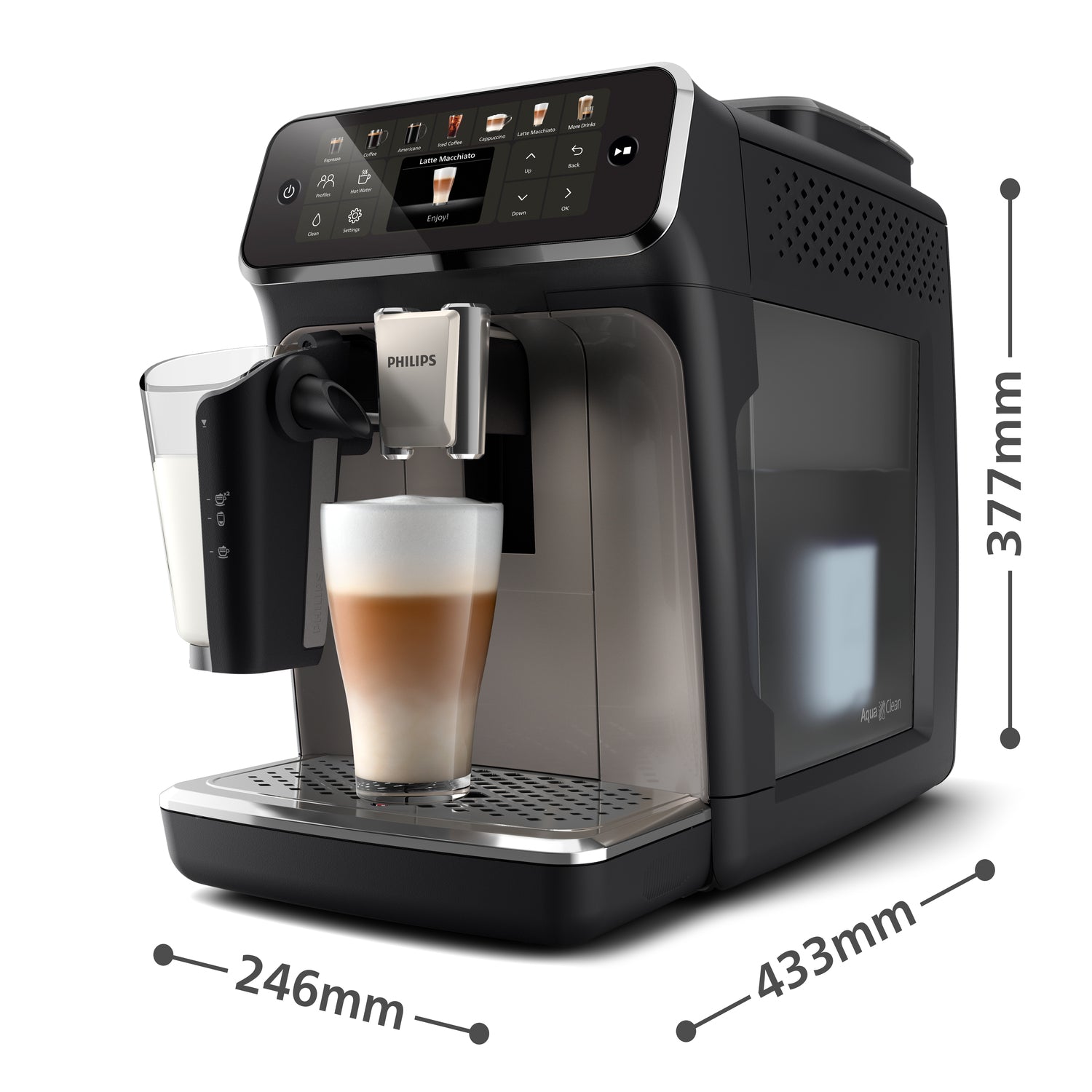  49/70 www.electricalstuff.se ElectricalStuff.se   Philips EP4449/70 kaffemaskin Helautomatisk Espressomaskin 1,8 l Philips E
