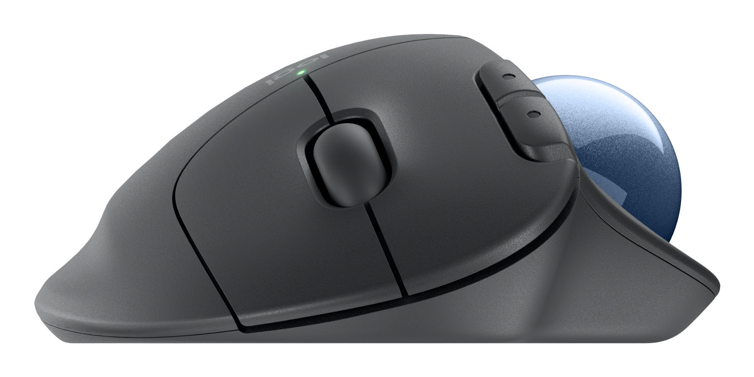  M575S datormöss Kontor högerhand Trådlös RF + Bluetooth Styrkula 2000 DPI Logitech 910-007029 5099206111622 Datormöss   Ergo