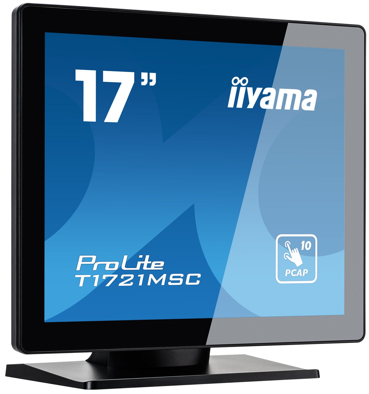  f.se   iiyama ProLite T1721MSC-B2 platta pc-skärmar 43,2 cm (17") 1280 x 1024 pixlar SXGA LED Pekskärm Bordsskiva Svart iiya