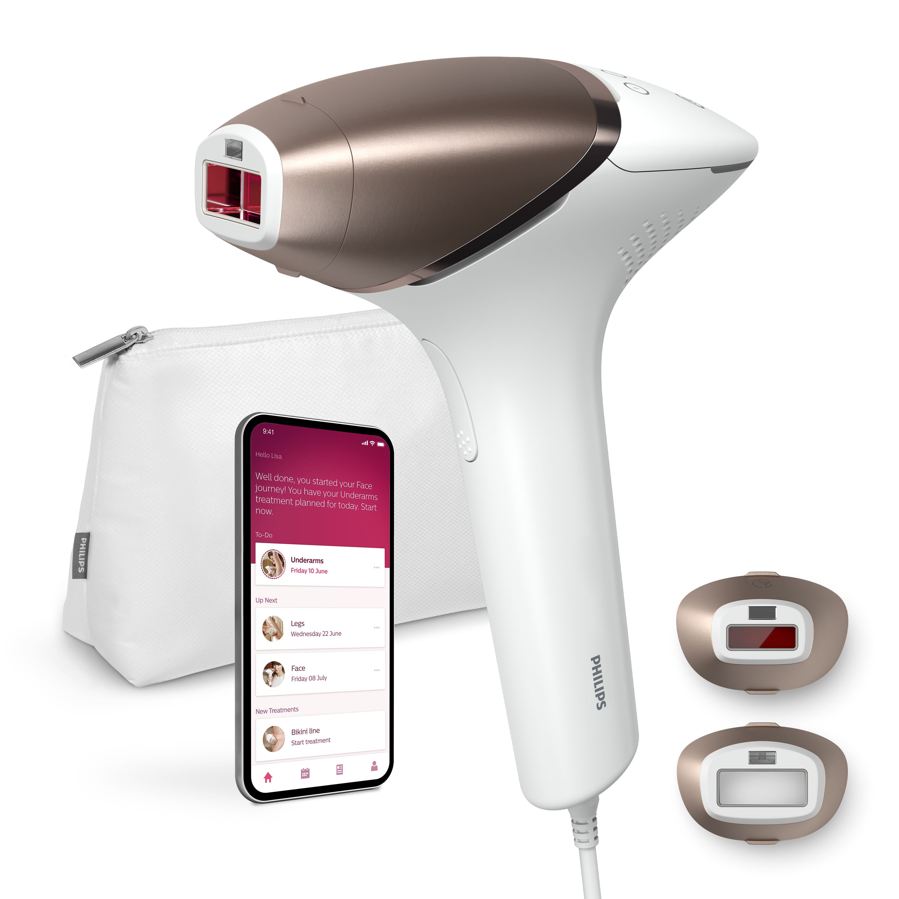  www.electricalstuff.se ElectricalStuff.se   Philips Lumea Prestige Lumea IPL 8000 Series BRI945/00 IPL-hårborttagningsenhet 