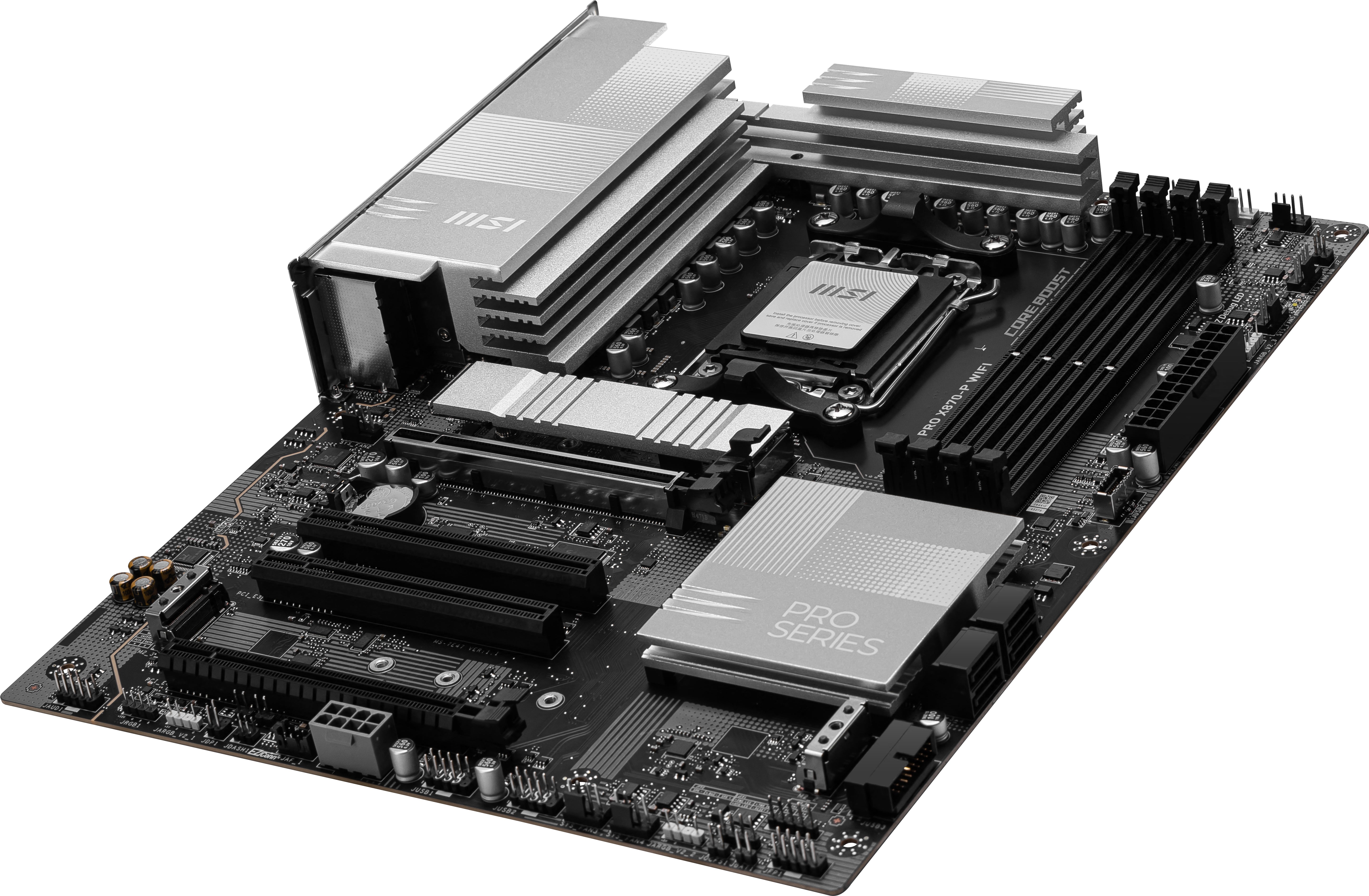  77256339 Moderkort   PRO X870-P WIFI www.electricalstuff.se ElectricalStuff.se   MSI PRO X870-P WIFI moderkort AMD X870 AM5-