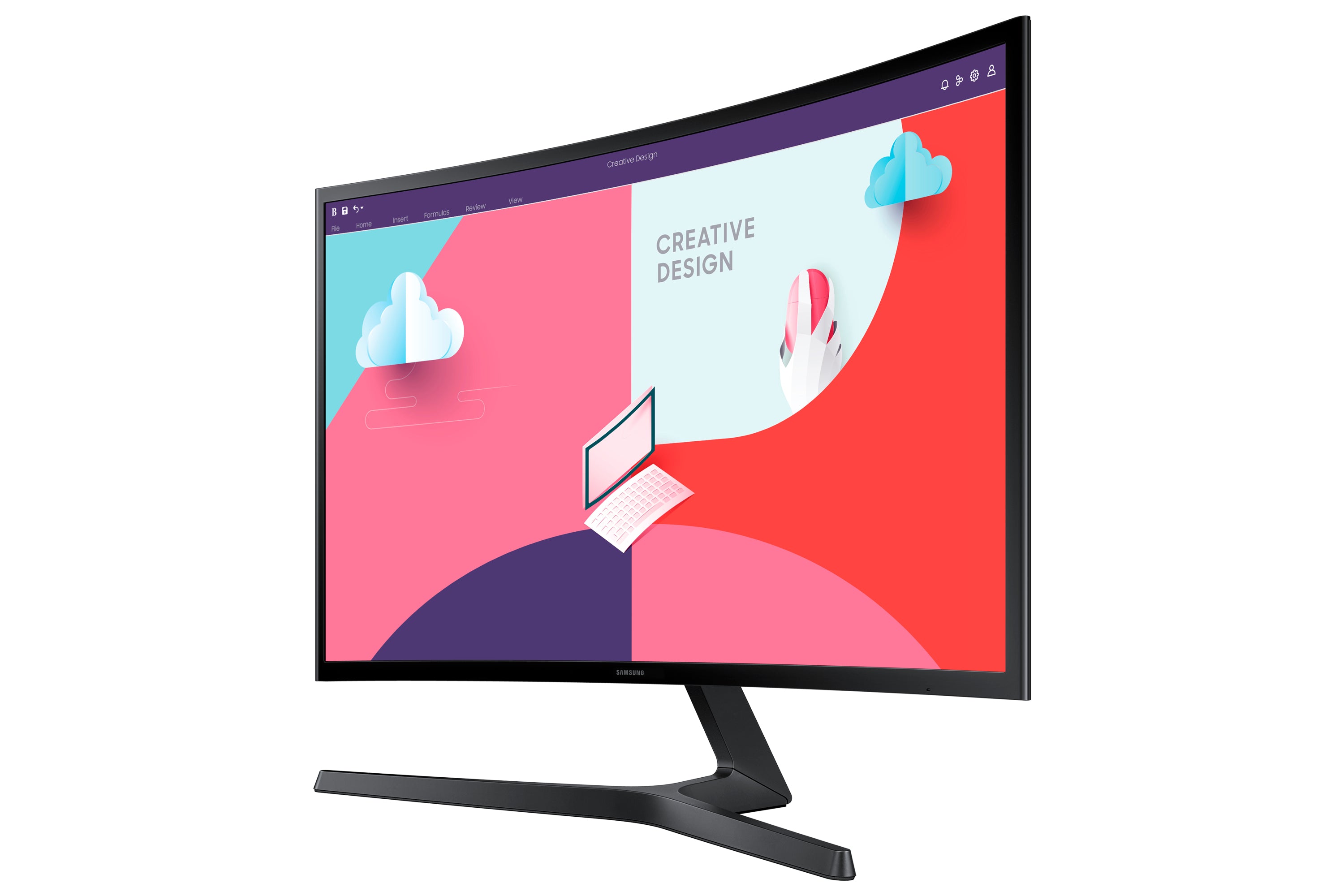  g S36C LED display 68,6 cm (27") 1920 x 1080 pixlar Full HD Svart Samsung LS27C366EAUXEN 8806094769401 Platta Pc-Skärmar Ess